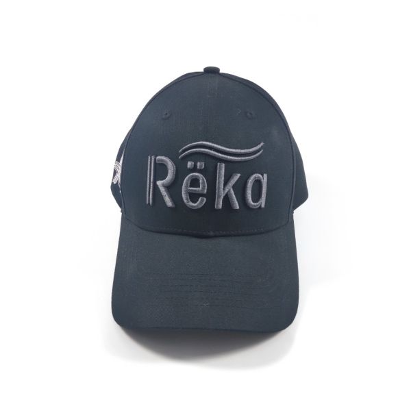 Moisture Wicking Baseball Cap With Adjustable Strap And Plastic Button Closure