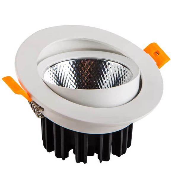 AC Power Supply LED COB Down Light Spotlights for Home Shop Office Adjustable Angle