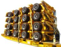 Trailers de camions de 200 tonnes 250 tonnes 600 tonnes à plusieurs essieux hydrauliques basses