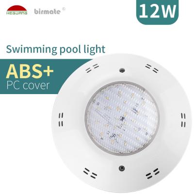 A associação montada de superfície do diodo emissor de luz do ABS branco puro de 6500K IP68 12V ilumina a natação subaquática