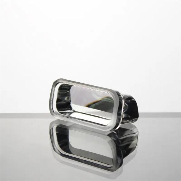 Cylinder Shape Borosilicate Airport Runway Lights Prism Optical Glass Lens