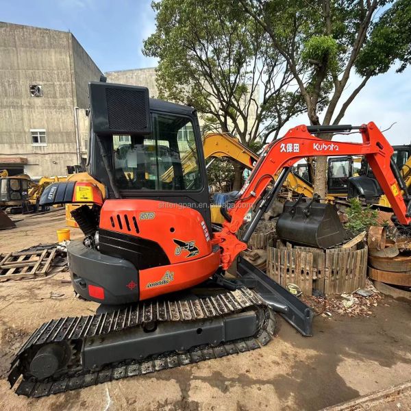 Japanese Original Kubota U35 Digger Hydraulic Backhoe Crawler 3ton Excavator Year 2022