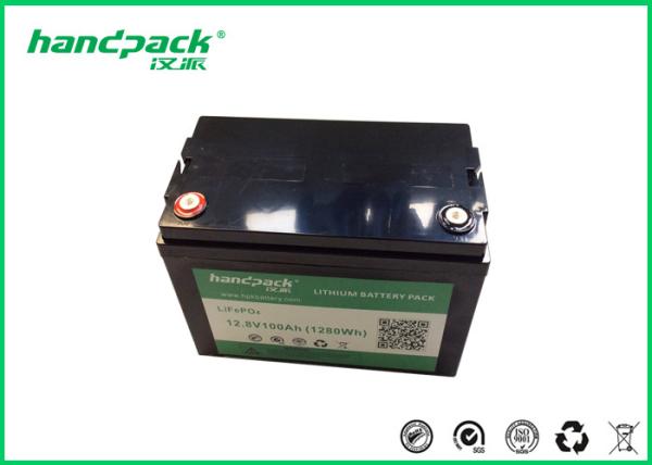 12V 40AH Portable LiFePO4 Battery For Solar Storage With Long Life Cycle >2000 Times