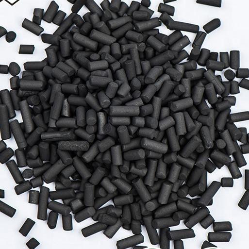 Carbone actif granulé 1,5 mm /4 mm CTC 50-75 pour la purification des gaz