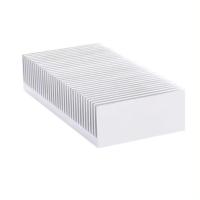 6063 Encastrement Anodisé en aluminium extrusion d'évier à chaleur Fraisage CNC