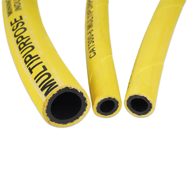 Heavy Duty Yellow Multi-Purpose Rubber Hose for Mining