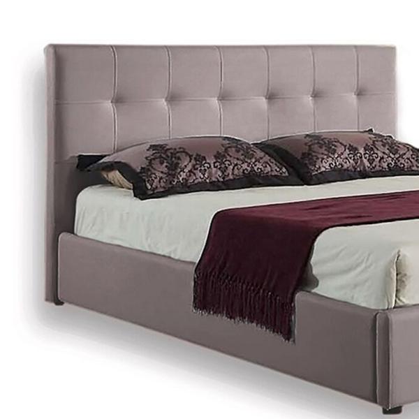 King Upholstered Double Back Design Ripple Size Modern Frames Bed