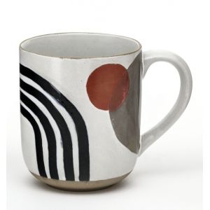 Круглые красочные ручные краски керамические чашки для кофе