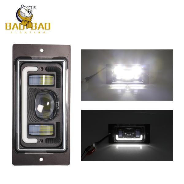 High Power White 24V aluminum Motorcycle Car LED Fog Work Light Headlight