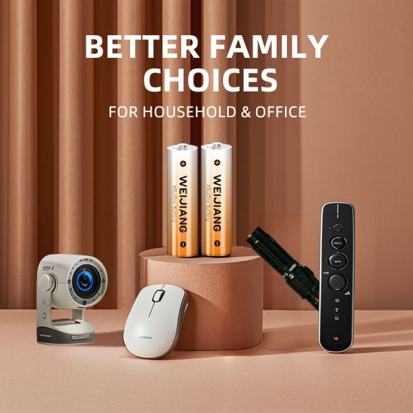 Weijiang AA LR6 1.5V Первичные щелочные батареи Производители