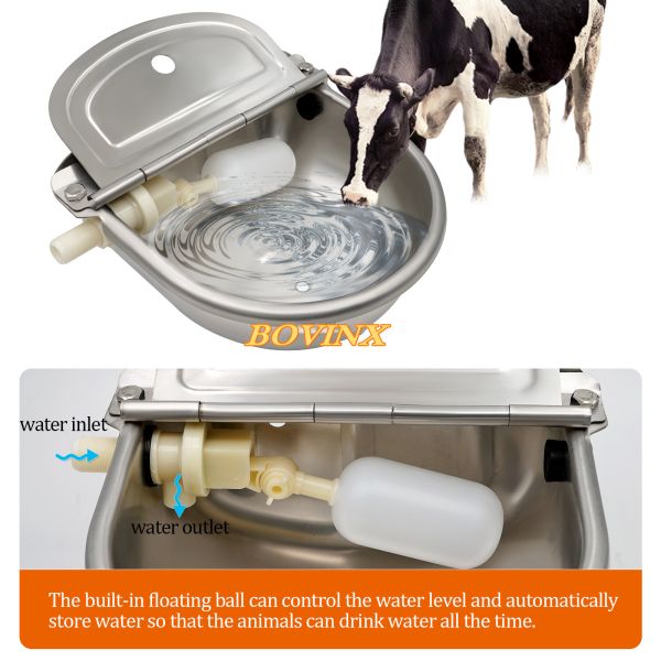 Stainless Steel Milk Machine Spare Parts Cow Automatic Drinker Float