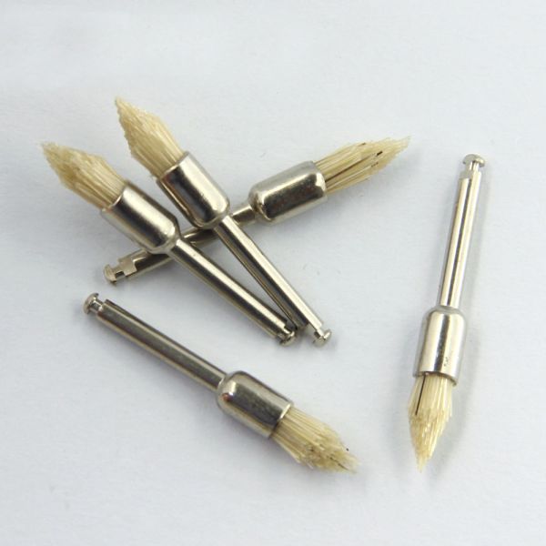 100p Box Dental Prophy Brush Bristle Manufacturers Lab Prophy Polishing White