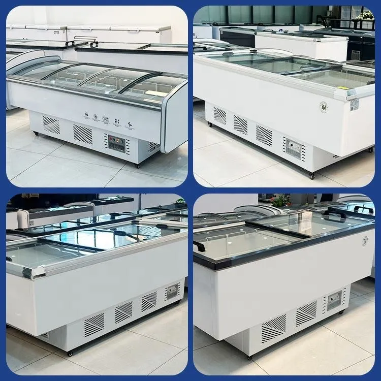 Supermarket Wholesale Commercial Combination Island Freezer Chest Refrigeration Equipment Freezers