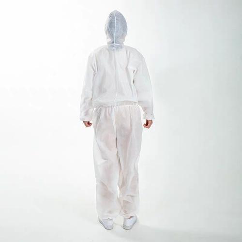 Long Sleeve Light Blue Knit Cuff Isolation Lab Disposable Gowns Level One