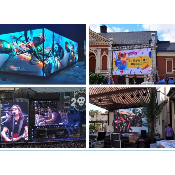 Full Color P3.91 LED Rental Display With Waterproof Outdoor Indoor LED Light