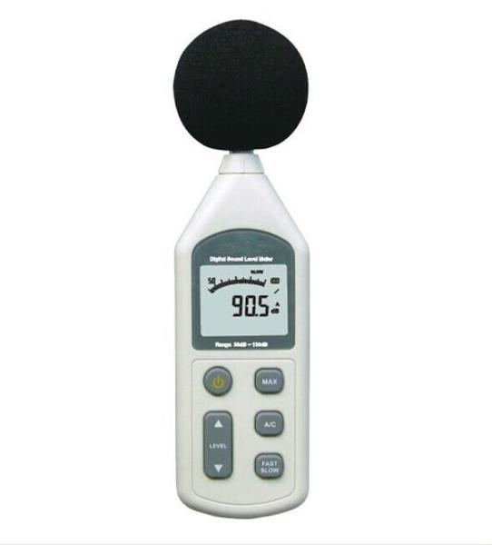 Dosímetro do ruído sadio ultrassônico da C.A./C.C. da frequência do medidor do decibel