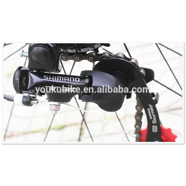 Steel 21 Speed 24 Inch Folding Mountain Bike