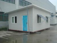 A instalação fácil e rápida da casa pequena impermeável móvel das roulottes de aço claras da casa pré-fabricada