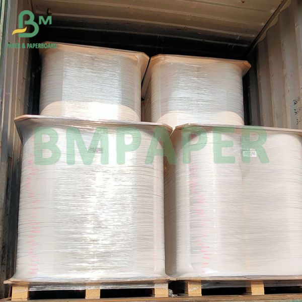 28gsm 24gsm Food grade White Straw Wrapping Paper 30mm 44mm