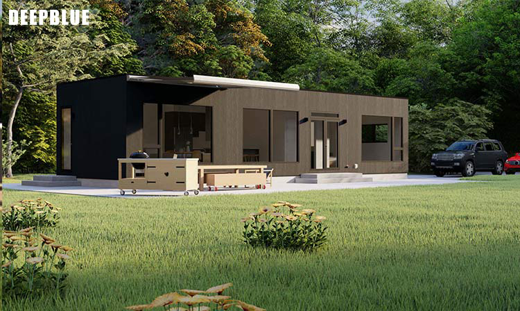 Космос Prefab света студии сада стальной дизайн домов рамки крошечный