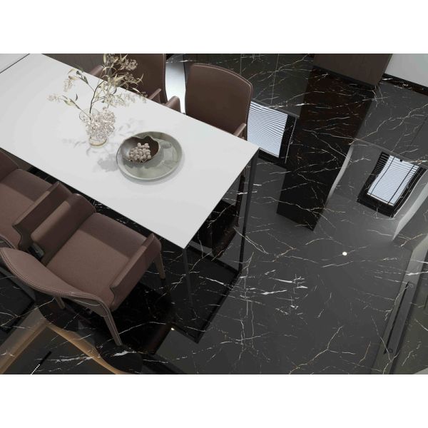 Glossy Stone Surface Imitation Porcelain Tiles