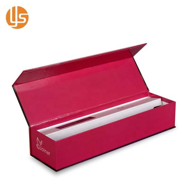 Caixa de presente amigável de ondulação de Eco dos Straighteners do cabelo elétrico que empacota 1200gsm feito sob encomenda