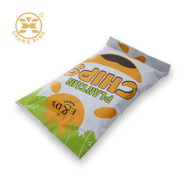 Heat Seal Ziplock Dry Fruit Plastic Packaging Bag Pouch For Banana Chips