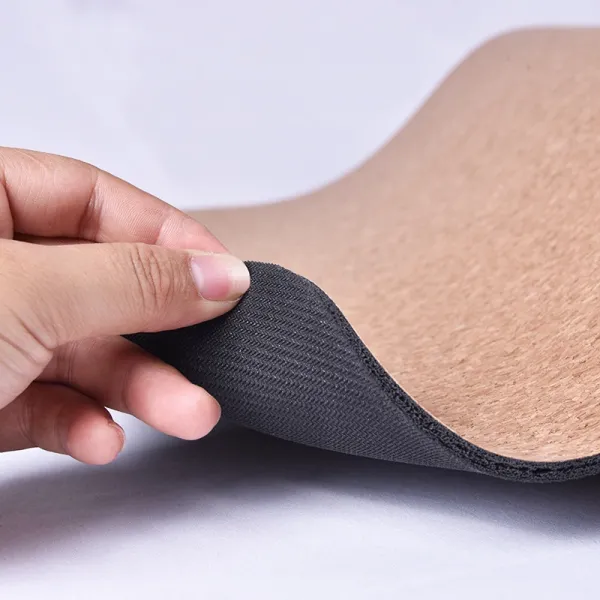 Thermal Printing Eco Organic Cork Rubber Anti-Tear Durable Patterned Yoga Mat/Cork Yoga Match