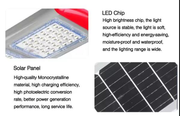 Factory Price New Outdoor Waterproof 20W 30W 40W 50W 60W Integrated All In One LED Solar Street Light