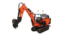 0.8T trilha pequena de Ton Mini Excavator Machine With Rubber do escavador 1