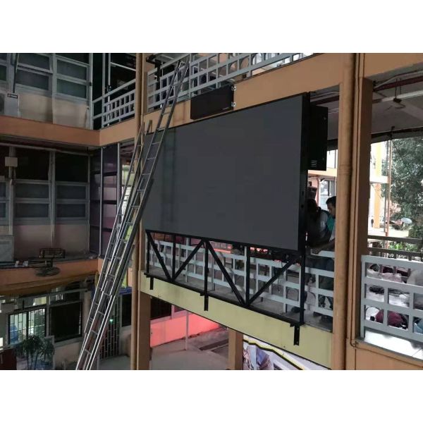 RGB 3 In 1 Outdoor Full Color LED Display P10 LED Billboard 1/4 Scan Driving Mode
