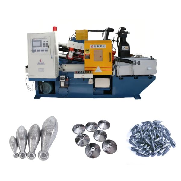 25t Lead Hot Chamber Jig Diecast Machine lead alloy die casting fishing sinker Making Machine