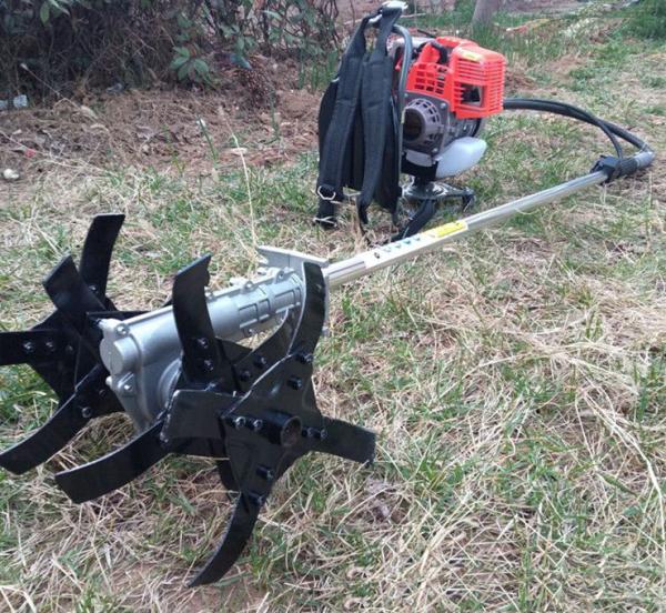 2 Stroke Backpack Brush Cutter 32.0CC Multi Function Straight Shaft