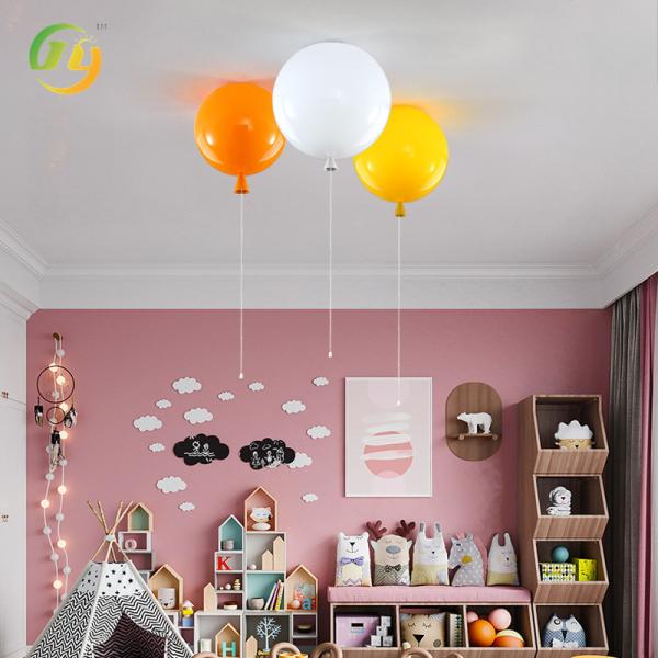 JYLIGHTING Modern Creative LED Children's Ceiling Light Colorful Balloon Pendant for School Kindergarten Bedroom
