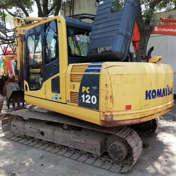 used komatsu pc120 5 excavators / second-hand Japan engine PC 120 Komatsu Excavator