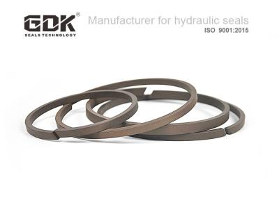 KZT-Contami cor de bronze do selo PTFE para o selo de Machine Hydraulic Cylinder da máquina escavadora