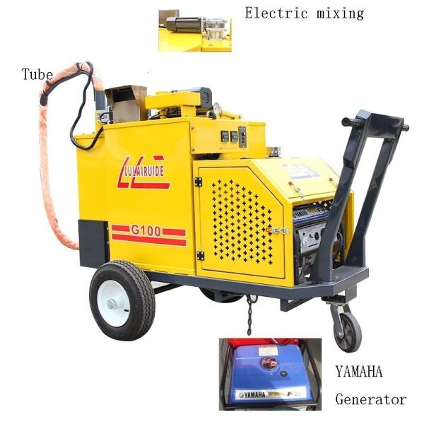 Customizable Waterproof Road Crack Sealing Machine 100L Traction Type