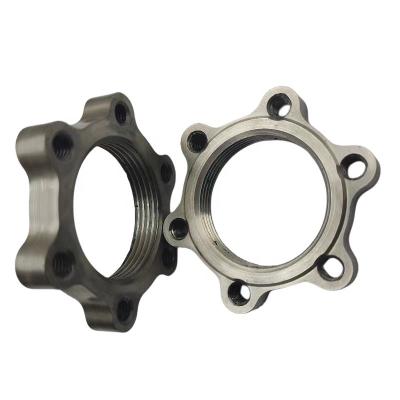Experience Unmatched Racing Car Performance with Silver 1-3/16-18 Titanium Spindle Locking Nut
