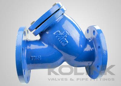Ductile Iron Y Strainer GGG40 GGG50 Flanged PN10 PN16 PN25