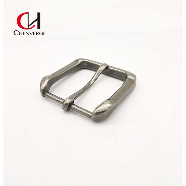 Simple Square Pin Belt Buckles Anti Erosion Zinc Alloy Material