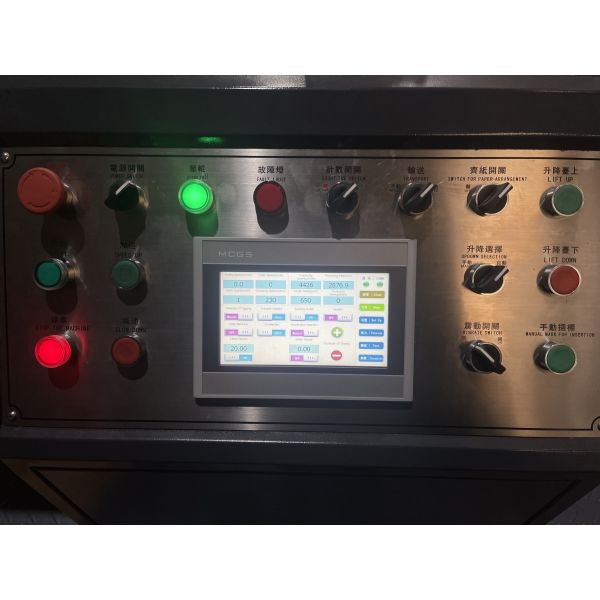 JIGUO   ZWC-1700-2 Paper Sheeter Cutter Machine,Maximum cutting meter speed:300m/min,Power supply:AC380V/220Vx50HZ,Cutting accuracy:+/-0.4mm