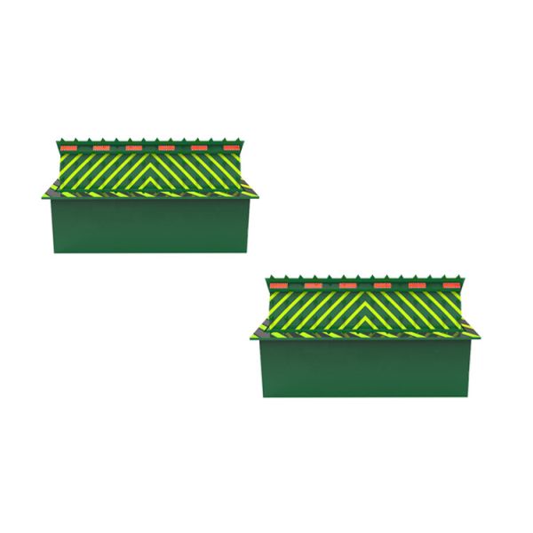 16mm Thickness 3.7KW PLC Control Hydraulic Road Blocker for High Security Access Control