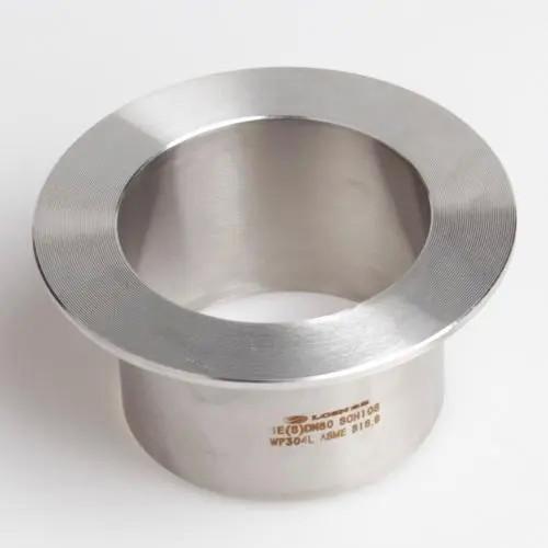 Vaso extremo de soldadura de acero inoxidable N.W.