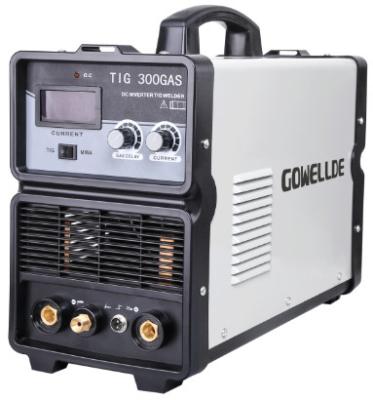 Argônio Tig Welder For Soldering Working da fase monofásica AC220V TIG300GAS IGBT TIG Welding Machine Inverter Welding