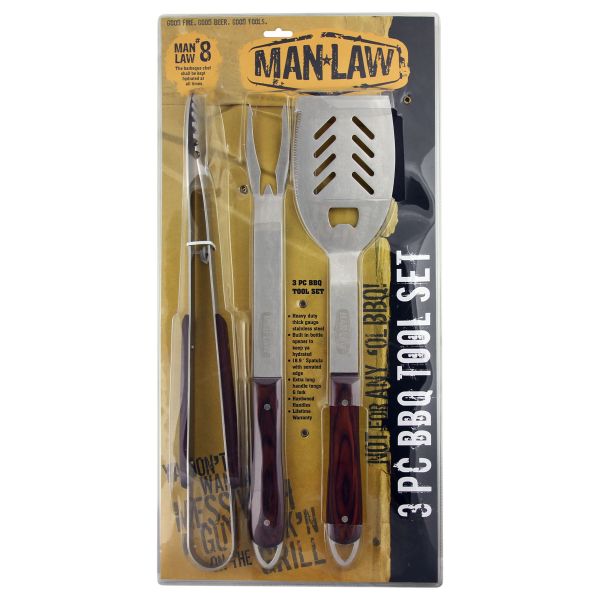 3 части схвата вилки шпателя ручки набора утварей Ббк ББК деревянного легкого для того чтобы помыть