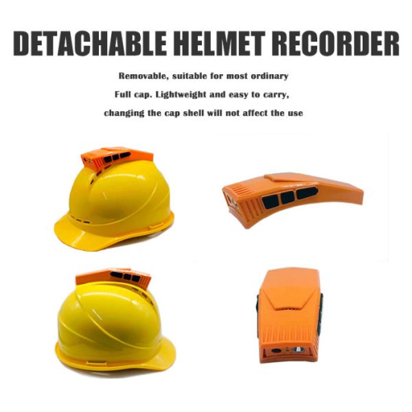 Split 4G Multi-Function Mini Portable Helmet Camera 1080P 30fps/720 30fps MP4 Format Signal to Noise Ratio 42db AGC OFF