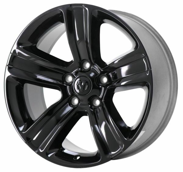 20 Inch Five Spoke Wheels For Dodge Ram 1500 20 X9 Chrome Rims 2453