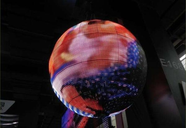 P4mm Special LED Display , 360 Degree LED Screen Magic Ball