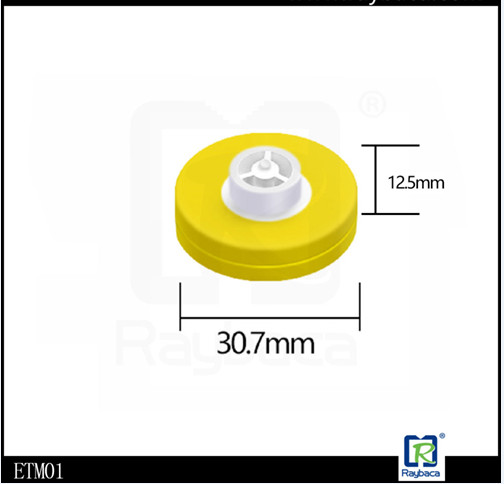 Бирка уха водоустойчивых личных знаков скотин Rfid структуры небольшая круглая н