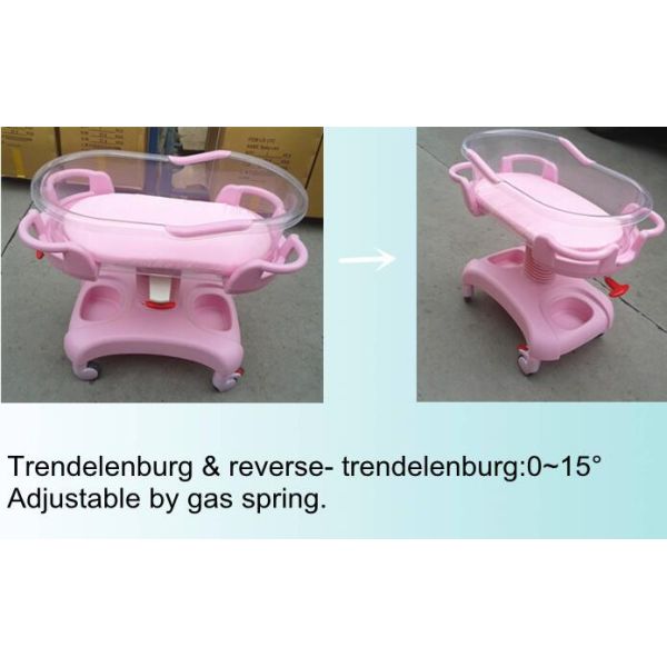 Baby Cribs Bassinet With Caster